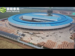 فرن النفق الدوار المتنقل لمصنع تصنيع الطوب الطيني للسيارات