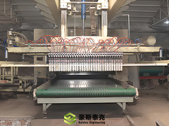 صناعة الطوب الطيني الروبوت آلة تراكم الطوب الطيني مع ضغط 0.8Mpa لخط إنتاج الطوب